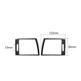 Maxbell 2 Pieces Vehicle Dashboard Air Vent trim cover for BMW 3 Series E46