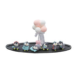 Maxbell 6 Pieces Little Penguin Figurines Miniature Figurines for Car Dashboard