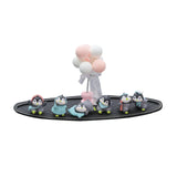 Maxbell 6 Pieces Little Penguin Figurines Miniature Figurines for Car Dashboard