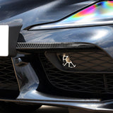 Maxbell 2Pcs Car Front Bumper Decorate Strips for A90 Durable