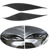 Maxbell 2 Pieces Front Headlight Eyelid Cover for Toyota Supra A90 2019-2022