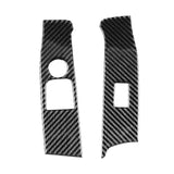 Maxbell 2Pcs Window Lift Switch Frame Accessory Dustproof for Toyota Supra A90