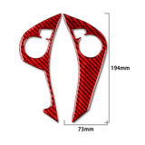 Maxbell Car Steering Wheel Button Trim Cover Red for Honda Accord Accessory