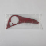 Maxbell Car Steering Wheel Button Trim Cover Red for Honda Accord Accessory