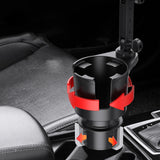 Maxbell Car Cup Holder with Tray Automotive Portable Stable for Water Cups