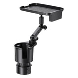 Maxbell Car Cup Holder with Tray Automotive Portable Stable for Water Cups