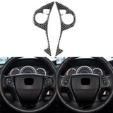 Maxbell 2Pcs Auto Steering Wheel Button Stickers for Honda Accord 2013-2017
