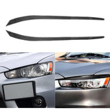 Maxbell Car Headlight Eyebrow Cover Eyelid cover for Mitsubishi Lancer