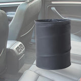Maxbell Car Trash can artificial Leather Garbage Bin Waste Basket Rubbish Bin for Truck Black
