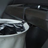 Maxbell Car Trash can artificial Leather Garbage Bin Waste Basket Rubbish Bin for Truck Black