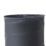 Maxbell Car Trash can artificial Leather Garbage Bin Waste Basket Rubbish Bin for Truck Black