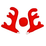 Maxbell Car antlers Nose Decoration Kit Ornaments Decorate for Roof window
