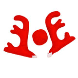 Maxbell Car antlers Nose Decoration Kit Ornaments Decorate for Roof window