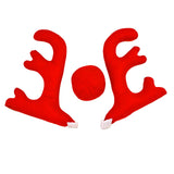 Maxbell Car antlers Nose Decoration Kit Ornaments Decorate for Roof window