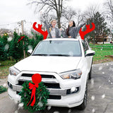 Maxbell Car antlers Nose Decoration Kit Ornaments Decorate for Roof window