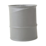 Maxbell Car Trash can artificial Leather Garbage Bin Waste Basket Rubbish Bin for Truck Grey