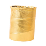 Maxbell Car Trash can artificial Leather Garbage Bin Waste Basket Rubbish Bin for Truck Aureate