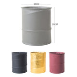 Maxbell Car Trash can artificial Leather Garbage Bin Waste Basket Rubbish Bin for Truck Red