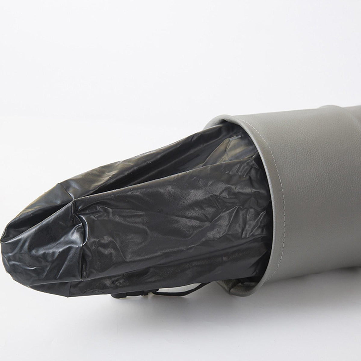 Maxbell Car Trash can artificial Leather Garbage Bin Waste Basket Rubbish Bin for Truck Red