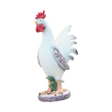 Maxbell Garden Sculpture Figurines Artwork Figurine Stands for Patio Balcony Large