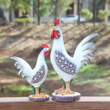 Maxbell Garden Sculpture Figurines Artwork Figurine Stands for Patio Balcony Large