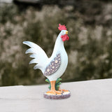 Maxbell Garden Sculpture Figurines Artwork Figurine Stands for Patio Balcony Small