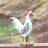 Maxbell Garden Sculpture Figurines Artwork Figurine Stands for Patio Balcony Small