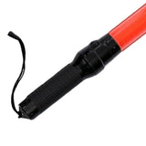 Maxbell Multifunction Traffic Baton Battery Powered Signal Traffic Stick for Camping Red