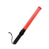 Maxbell Multifunction Traffic Baton Battery Powered Signal Traffic Stick for Camping Red