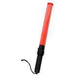 Maxbell Multifunction Traffic Baton Battery Powered Signal Traffic Stick for Camping Red