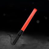 Maxbell Multifunction Traffic Baton Battery Powered Signal Traffic Stick for Camping Red