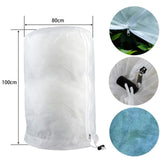 Maxbell Plant Freeze Protection Covers with Zipper Breathable 80cmx100cm