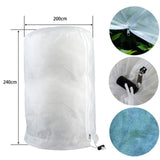 Maxbell Plant Freeze Protection Covers with Zipper Breathable 200cmx240cm
