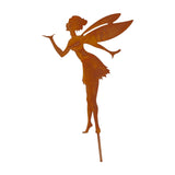 Maxbell Iron Silhouette Statue Lawn Ground Arts Sculpture Crafts for Outdoor Outside Style C