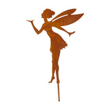 Maxbell Iron Silhouette Statue Lawn Ground Arts Sculpture Crafts for Outdoor Outside Style C