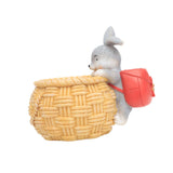 Maxbell Creative Animal Themed Planter Pot with with Drainage Hole for Windowsill Rabbit