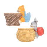 Maxbell Creative Animal Themed Planter Pot with with Drainage Hole for Windowsill Dog