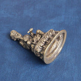 Maxbell Bronze Buddha Statue Miniatures Figurines for Meditation Desktop Ornament