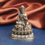 Maxbell Bronze Buddha Statue Miniatures Figurines for Meditation Desktop Ornament