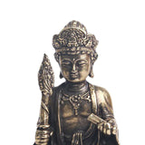 Maxbell Bronze Buddha Statue Miniatures Figurines for Meditation Desktop Ornament