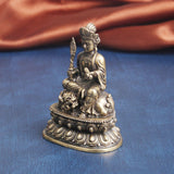Maxbell Bronze Buddha Statue Miniatures Figurines for Meditation Desktop Ornament