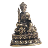 Maxbell Bronze Buddha Statue Miniatures Figurines for Meditation Desktop Ornament