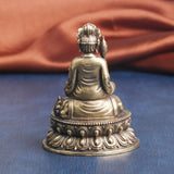 Maxbell Bronze Buddha Statue Miniatures Figurines for Meditation Desktop Ornament