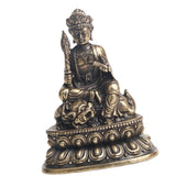 Maxbell Bronze Buddha Statue Miniatures Figurines for Meditation Desktop Ornament