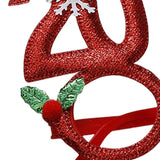 Maxbell cosplay glasses Frames Photobooth Props Ornaments Flexibility for Cosplay Red
