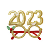 Maxbell cosplay glasses Frames Photobooth Props Ornaments Flexibility for Cosplay Golden
