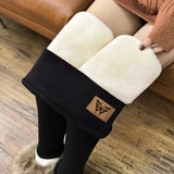Maxbell Women Fleece Lined Leggings Elastic Tights Trouser Comfortable Thermal Pants M