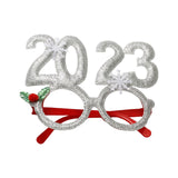 Maxbell cosplay glasses Frames Photobooth Props Ornaments Flexibility for Cosplay Silver