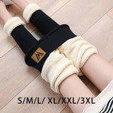 Maxbell Women Fleece Lined Leggings Elastic Tights Trouser Comfortable Thermal Pants S