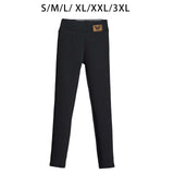 Maxbell Women Fleece Lined Leggings Elastic Tights Trouser Comfortable Thermal Pants S